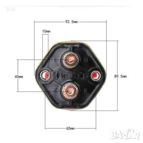 Ключ Маса, прекъсвач 12-24V, снимка 2 - Аксесоари и консумативи - 47223934