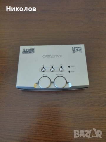 Продавам външна звукова карта Creative Audigy 2 NX  (SB0300)