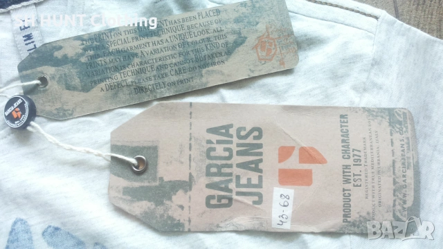 GARCIA JEANS Mens T-Shirt Размер XL мъжка тениска 43-68, снимка 5 - Тениски - 53308482