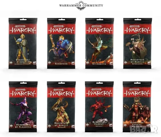 Тесте/Пакет Карти Warhammer AoS - Warcry : Hedonites of Slaanesh Card Pack!, снимка 2 - Игри и пъзели - 47681078