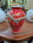 Рядка уникална антикварна японска ваза Satsuma , снимка 6