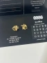 Златни обеци 14К , 1,04 гр, снимка 5