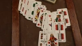 32 карти за игра, Altes VEB Altenburger Skat Kartenspiel Nr. 49 Sächsiches Bild, 32 Blatt, снимка 1