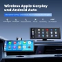 9.26” Безжичен CarPlay и Android Auto дисплей за автомобил – Krunia, снимка 2
