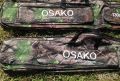 Калъф за въдици с три отделения Osako (001) - 3 размера, снимка 4