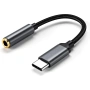 USB C Lightning към 3.5 мм жак за слушалки, USB C към AUX адаптер, съвместим със Samsung S22 Ultra, снимка 1