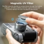Нов Магнитен UV филтър с оптично стъкло за FUJIFILM X Half камера фото, снимка 2