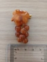 Красива руска брошка от балтийски кехлибар, снимка 2