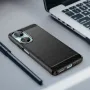 Huawei nova 11i Удароустойчив Carbon Fiber Калъф и Протектор, снимка 8