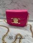 Celine мини чанта реплика неоново розово, снимка 7