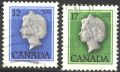 Клеймовани марки Кралица Елизабет II 1977 1979 от Канада