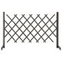 vidaXL Градинска оградна решетка, сива, 120x90 см, чам масив(SKU:314825, снимка 1 - Огради и мрежи - 45942847