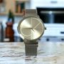 Часовник Calvin Klein сив реплика, снимка 1 - Дамски - 45943518