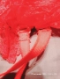 Червен корсет със жартиери, снимка 10