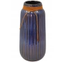 Ваза Absolu Chic керамична 12.8 x 28 см синя, снимка 2