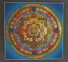 Калачакра Мандала Тханка, снимка 2