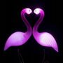 Декоративна соларна лампа във формата на фламинго, снимка 2