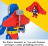  Супермен с екзо костюм като робот 30см със светлини и звуци Fisher Price Imaginext DC, снимка 5