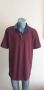 Hugo Boss Parlay 11 Pique Cotton Regular  Fit Mens Size 2XL НОВО! ОРИГИНАЛНА Тениска!, снимка 2