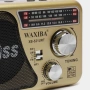 Преносимо радио WAXIBA XB-521 – FM/AM/SW, USB и AUX, акумулаторно, снимка 3