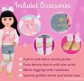 Комплект Glitter Girls дрехи за кукли, модни дрехи и аксесоари за кукли 35 см, комплект от 5 части, снимка 4