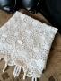 Плетена на една кука покривка за диван , снимка 7