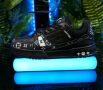 Louis Vuitton Унисекс Черни Сникърси с Кутия 36-45 Номер , снимка 4