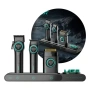 Професионален комплект за барбери VGR Stepless Pro 3 в 1 BLACK, снимка 1