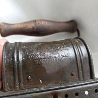 Стар немски военен фенер 2ра св.война ,прекрасно запазен вид с маркировки , снимка 5 - Антикварни и старинни предмети - 45160088
