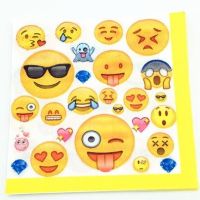 10 бр Смайли Емотикон Smile Еможи Emoji усмивки парти салфетки, снимка 1 - Аксесоари за кухня - 45728339