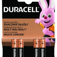 Батерии Duracell Basic MN2400 AAA 4бр. блистер, снимка 1 - Батерии, зарядни - 45525184