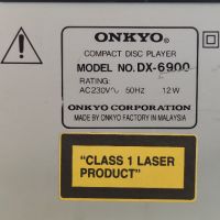CD players ONKYO DX 6900, снимка 9 - Ресийвъри, усилватели, смесителни пултове - 45593522