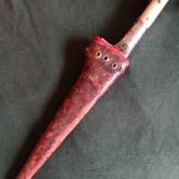 Нож, кама, за пробиване на ризници., снимка 2 - Антикварни и старинни предмети - 45386536