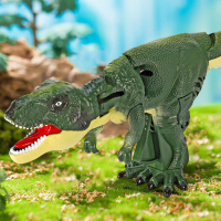 Забавна играчка динозавър T-REX, с копче за движение и звук, снимка 2 - Други - 44979848