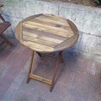 Скандинавски мебели-2бр.столове и маса от тиково дърво, снимка 7 - Столове - 45818487