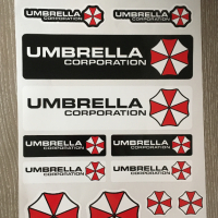 Umbrella Corporation 16бр. стикери различни размери Stickers , снимка 1 - Аксесоари и консумативи - 44988146