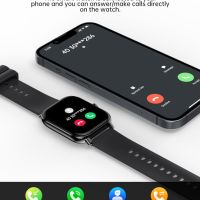  IFMDA Смарт часовникза мъже - 1,85" с отговор на повикване, водоустойчив, за Android iOS, снимка 3 - Смарт гривни - 45424592