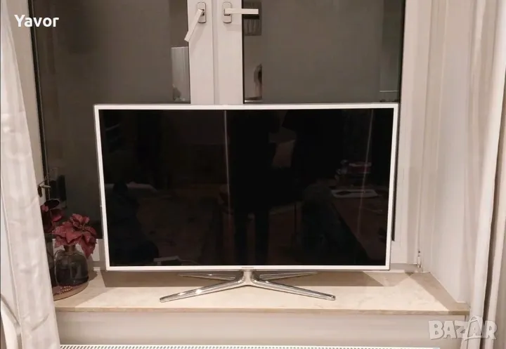 Smart TV SAMSUNG UE-46D6510W , здрава матрица. Крайна цена!, снимка 1