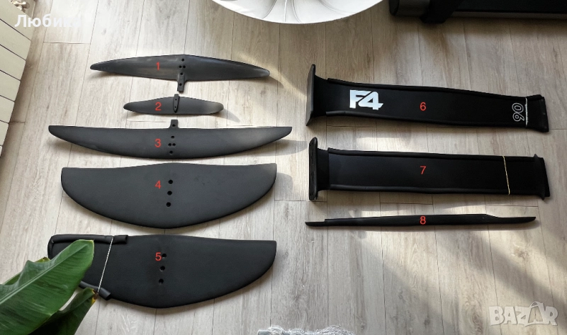 F4 FOILS нов, крила и основа, снимка 1