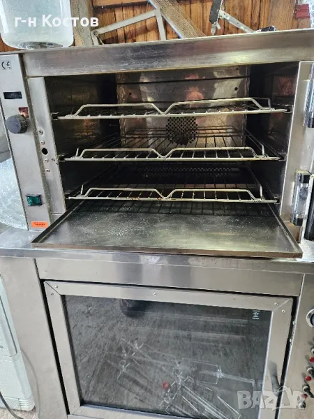 Фурна Пекарна със горещт въздух за тестени изделия, замразени закуски , снимка 1