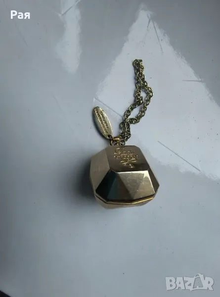 Paco Rabanne Diamond Metal Pendant One Million 2010 Collection, снимка 1