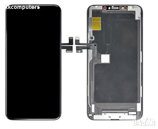 HQ OLED Съвместим LCD Дисплей за iPhone 11 PRO 5.8 + Тъч скрийн / Черен / Баркод : 483044, снимка 1