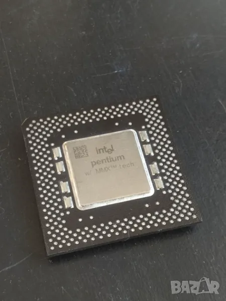 Процесор колекционерски Intel Pentium Mmx Bp80502200 200 MHz, снимка 1