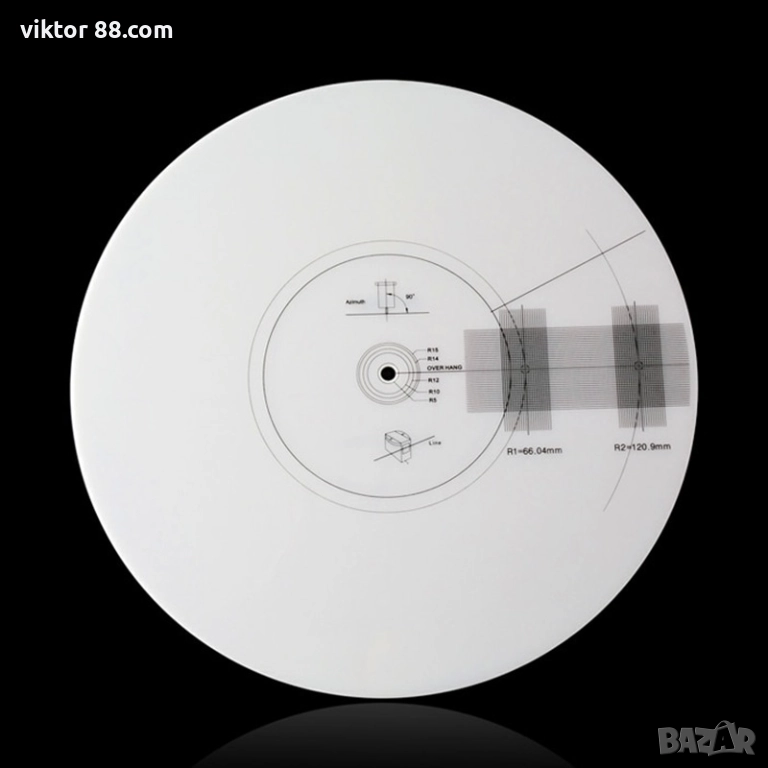 Blank LP Vinyl Calibration Record - №1, снимка 1