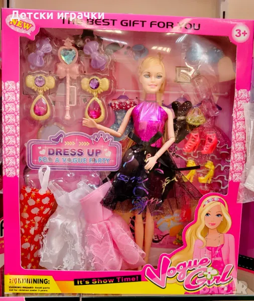 Кукла Барби с дрехи, обувки и много аксесоари , снимка 1