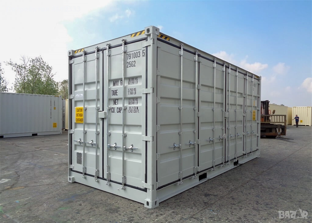 20-футов контейнер Open Side HC, употребяван – състояние като ново, снимка 1