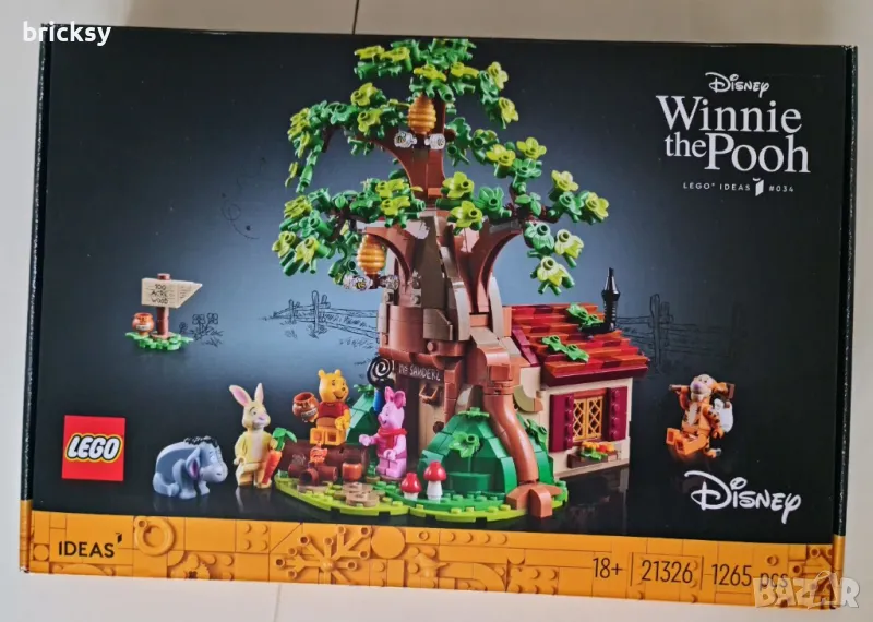 НОВ LEGO Ideas - Winnie the Pooh 21326 МЕЧО ПУХ, снимка 1