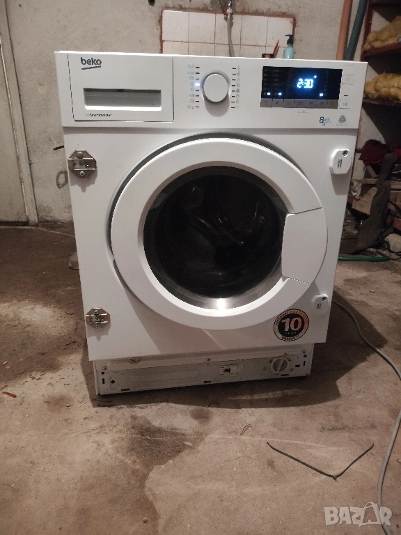 Пералня със сушилня Beko за вграждане сменени лагери, снимка 1