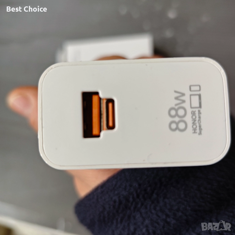 Зарядно устройство HONOR SuperCharge 88W - ОРИГИНАЛ, снимка 1