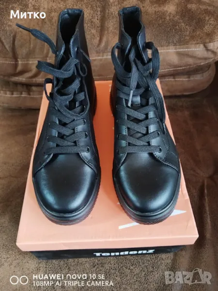 Кожени кецове Tendenz, снимка 1